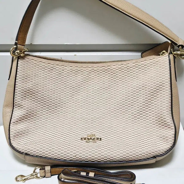 [BUNJANG] Coach Legacy Jacquard Chelsea Crossbody Bag / COACH 레거시 크로스바디 백