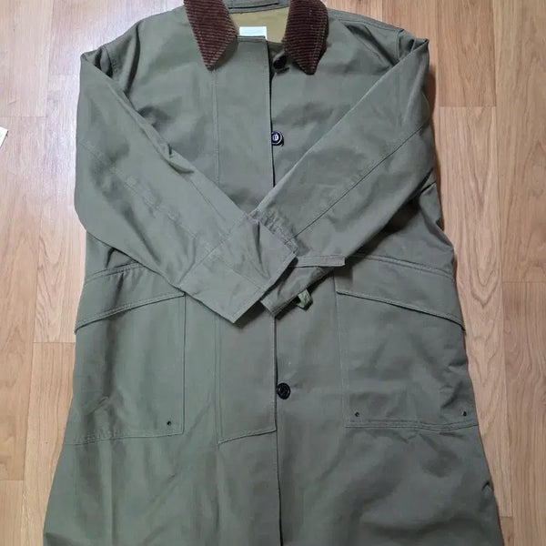 [BUNJANG] Studio Tomboct Safari Coat Khaki / 스튜디오 톰보이 사파리 코트 카키 100-105
