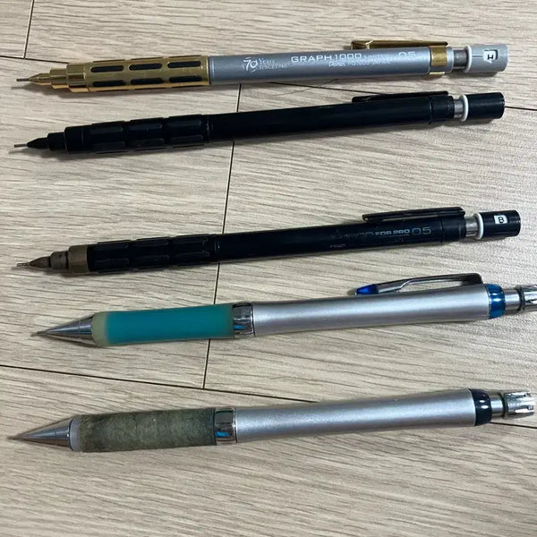 [BUNJANG] Graph 1000 70th Anniversary Limited Gold Edition Mechanical Pencil (0.5mm) / 그래프 1000 70주년 리미티드 골드 샤프