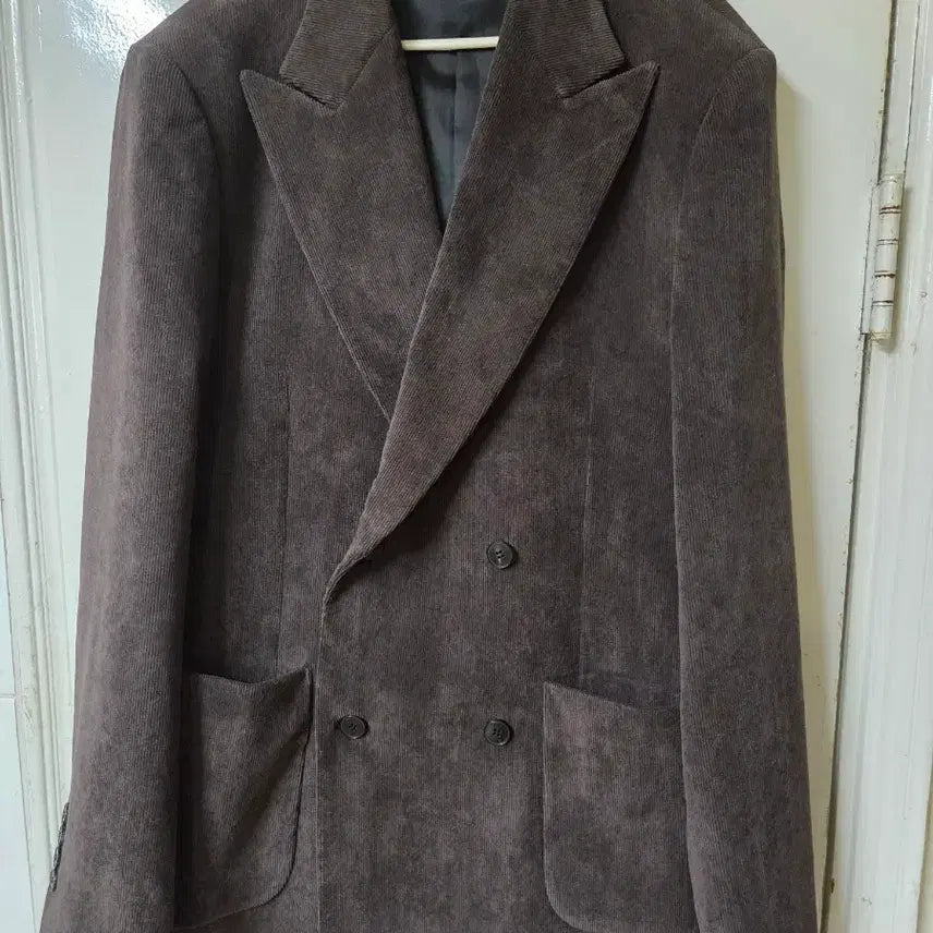 [BUNJANG] ZIO Songzio Corduroy Double Jacket (Size 100) / ZIO 송지오 코듀로이 더블 자켓 100