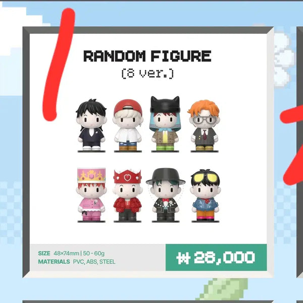 [BUNJANG] G-Dragon GD Random Figure Sealed / 지드래곤 지디 랜덤 피규어 미개봉