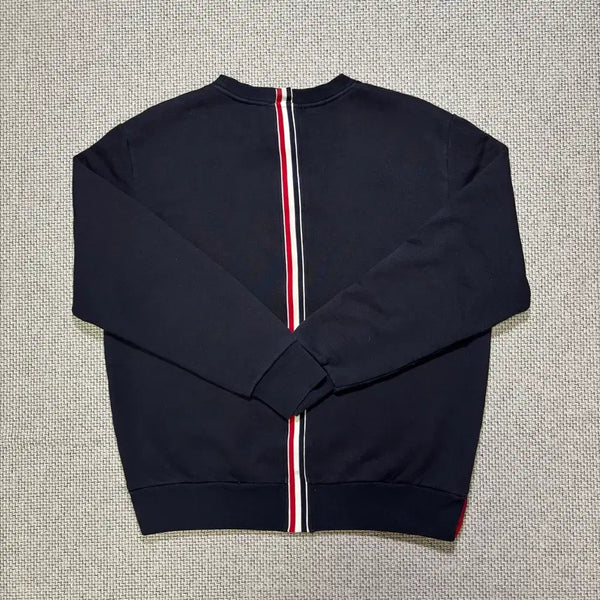 [BUNJANG] Thom Browne Navy Back Tricolor Sweatshirt (3 Sizes Available) / [3 Size] 톰브라운 백삼선 맨투맨