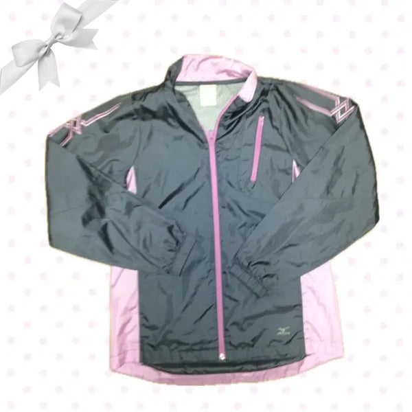 [BUNJANG] Mizuno Gray & Lavender Windbreaker Outerwear / 미즈노 그레이&연보라 바람막이 아우터