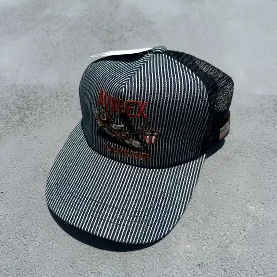 [BUNJANG] Avirex Stripe Ball Cap / 아비렉스 스트라이프 볼캡