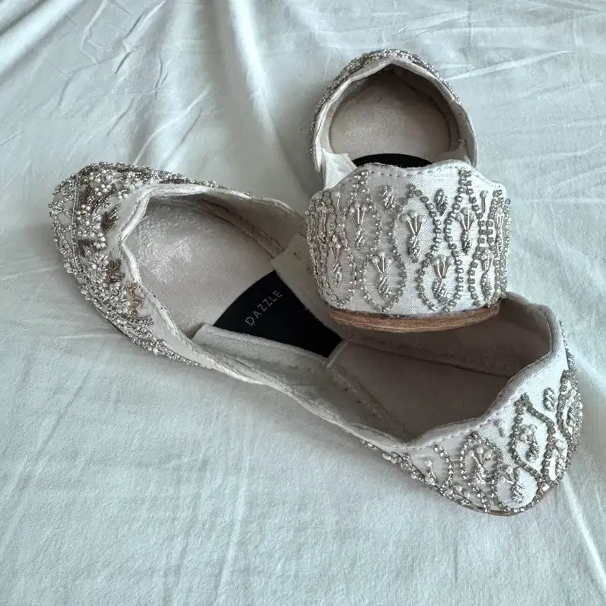 [BUNJANG] DAZZLE Khussa Pakistani Traditional Shoes 250 / [새상품]DAZZLE 쿠사(파키스탄 전통신발) 250
