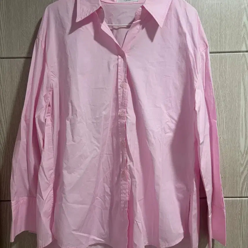[BUNJANG] Luche Summer Cool Tone Pink Shirt / 새상품)러체 여쿨라 핑크 셔츠
