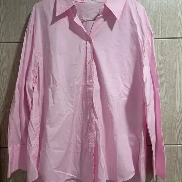 [BUNJANG] Luche Summer Cool Tone Pink Shirt / 새상품)러체 여쿨라 핑크 셔츠