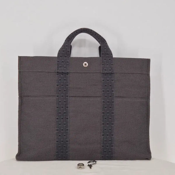 [BUNJANG] Hermes Frou Frou Tote Bag MM Dark Grey / 에르메스 후루토 토트백 MM (키/자물쇠)