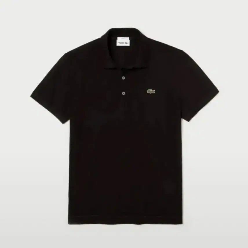 [BUNJANG] Lacoste Polo Shirt PK Black XL / 라코스테 카라티 폴로티 PK 블랙 XL