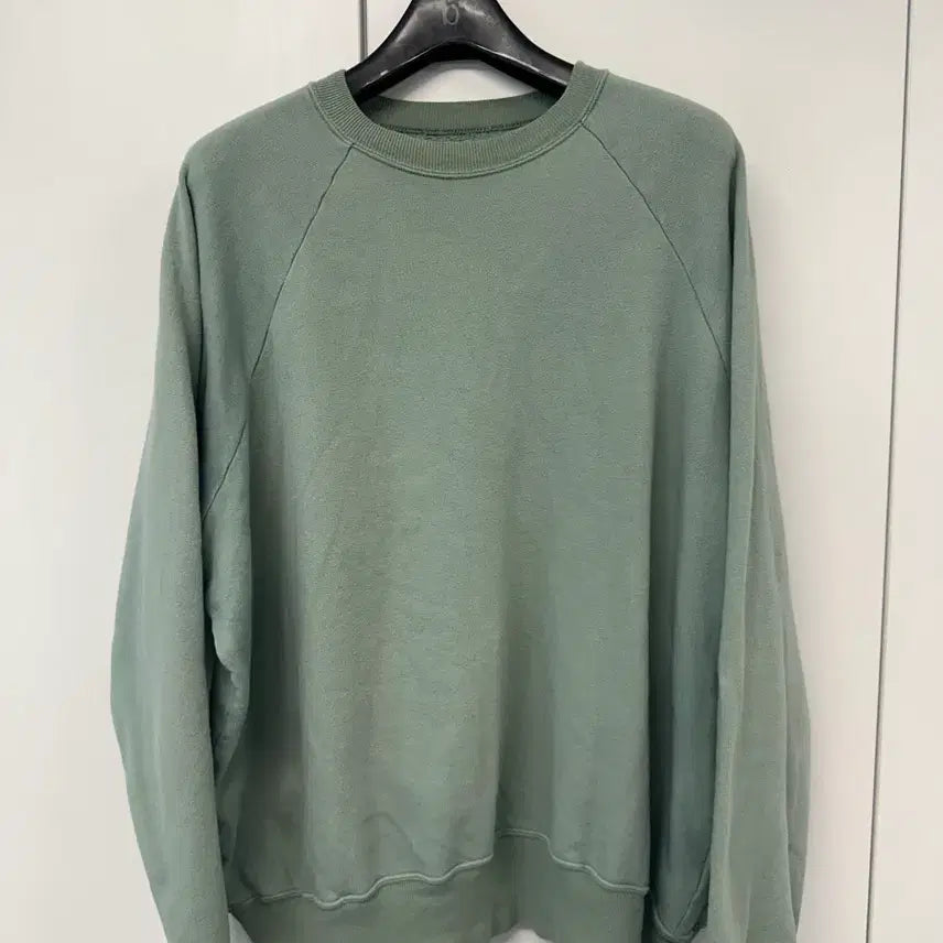 [BUNJANG] Apres Sea Vintage Lightweight Sweatshirt Green / [2] 26ss 아프레쎄 빈티지 라이트웨이트 스웻 그린
