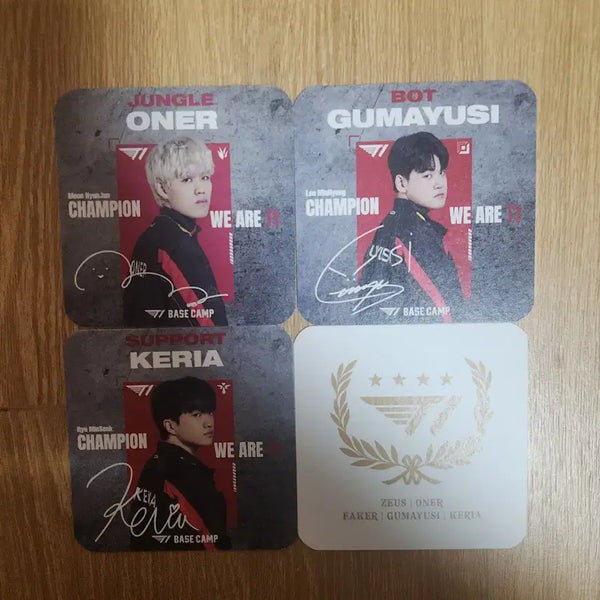 [BUNJANG] T1 Coaster Bundle Set / 티원 티코스터 팝니다