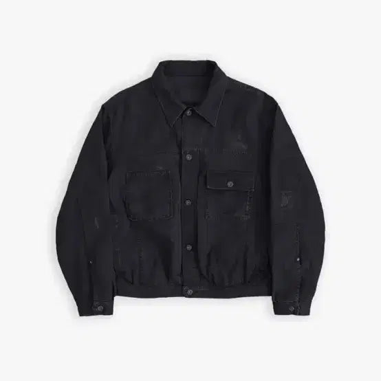 [BUNJANG] Polyteru 25SS Sashiko Trucker Jacket / [4] 폴리테루 25ss 사시코 트러커 자켓