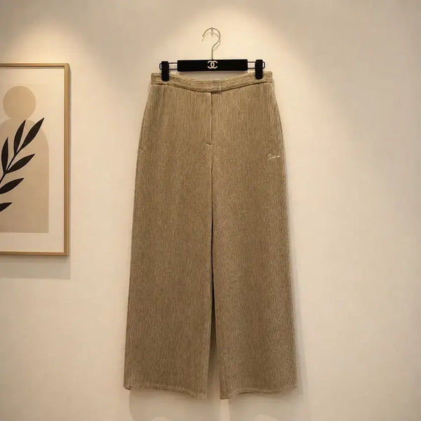 [BUNJANG] System 2023 Corduroy Wide Pants / 한섬 SYSTEM 시스템 2023 코듀로이 와이드 팬츠 64-94사이즈