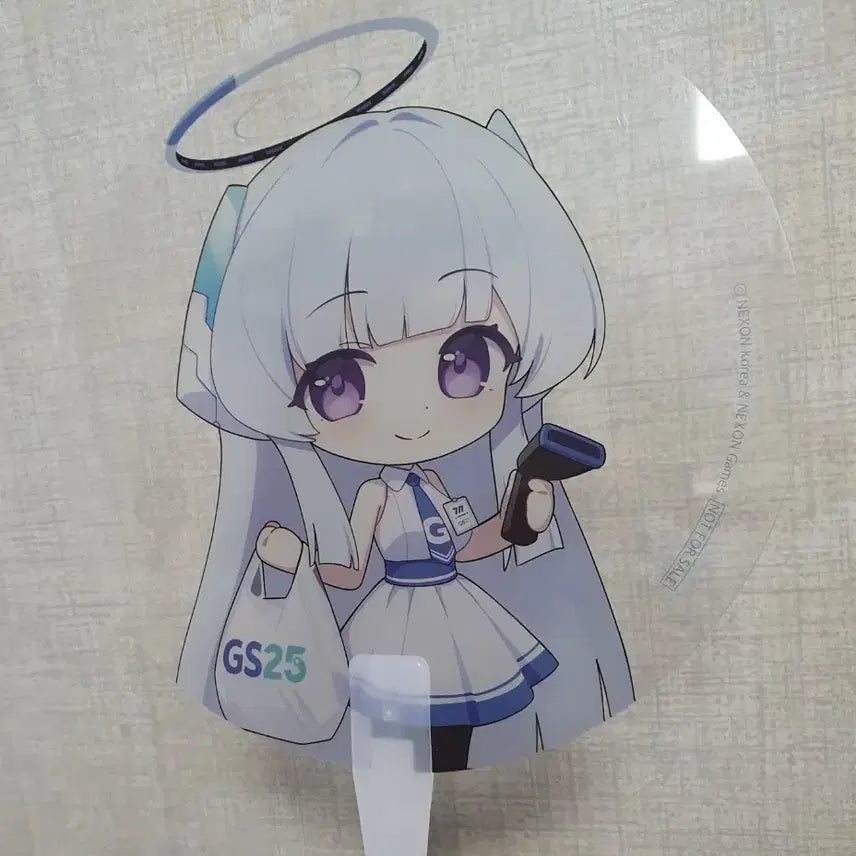 [BUNJANG] Blue Archive Noah GS25 Collaboration Fan / 블루아카이브 노아 gs25 콜라보 부채