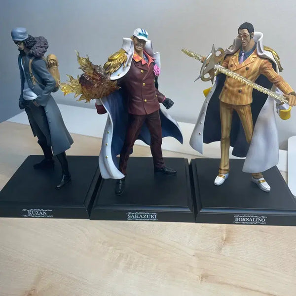 [BUNJANG] One Piece Marine Admirals Figure Bundle Set / 원피스 해군대장 피규어 3개 일괄 판매