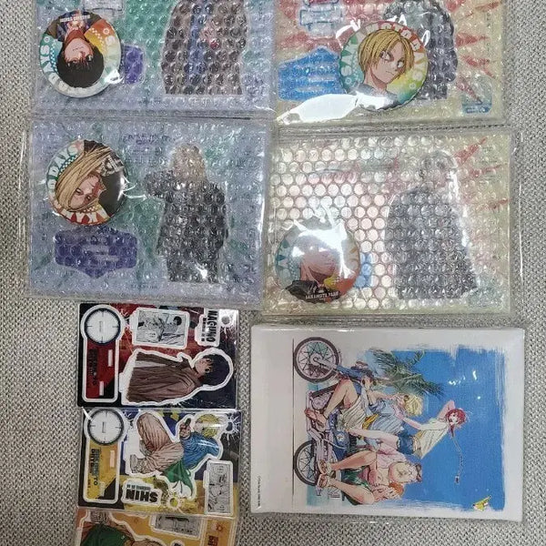 [BUNJANG] Sakaday Limited Acrylic Stand & Badge Set Bundle / 사카데이 굿즈 일괄