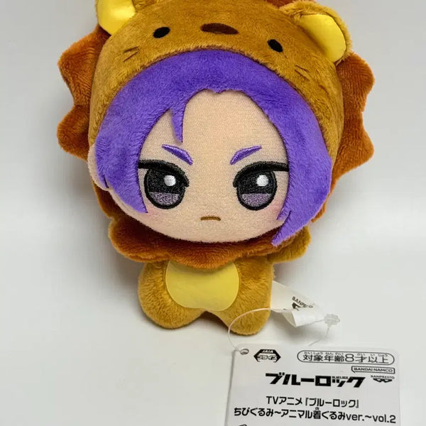 [BUNJANG] Blue Lock Mikage Reo Animal Ver. Chibi Plush / 정품) 블루 록 미카게 레오 애니멀 버전 치비구루미