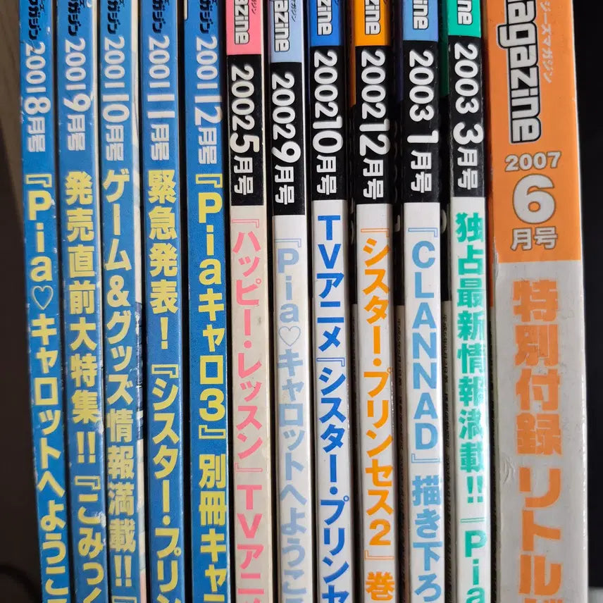 [BUNJANG] Dengeki GS Magazine Bundle Set (Rare) / 전격 gs매거진 일괄 판매합니다.(희귀)