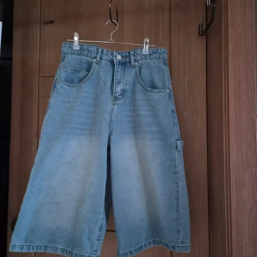 [BUNJANG] Ames Worldwide Light Wash Denim Carpenter Pants / 브랜드의연청 바지