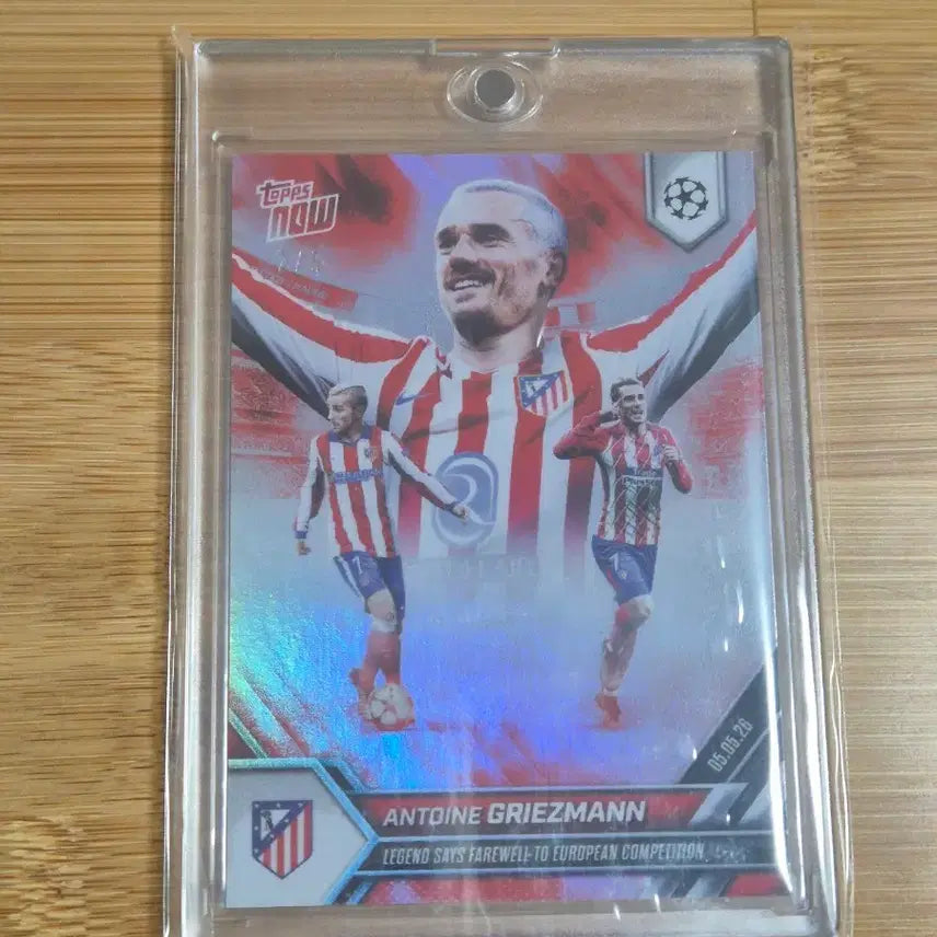 [BUNJANG] Topps Now Antoine Griezmann Limited Edition Card #2/5 / Topps now Griezmann 그리즈만 2/5 한정
