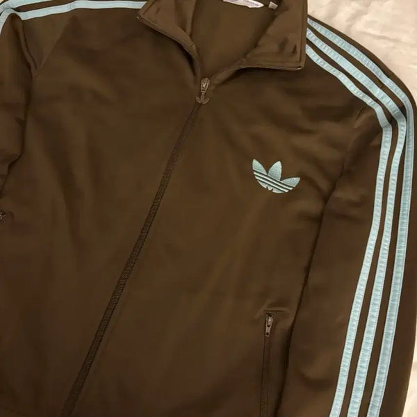[BUNJANG] Adidas Old Firebird Mint Chocolate Track Jacket / 아디다스 구파이버드 민트초코 져지 브라운민트 빈티지 stc 라떼갸루 모리 모리걸 히메갸루 아디