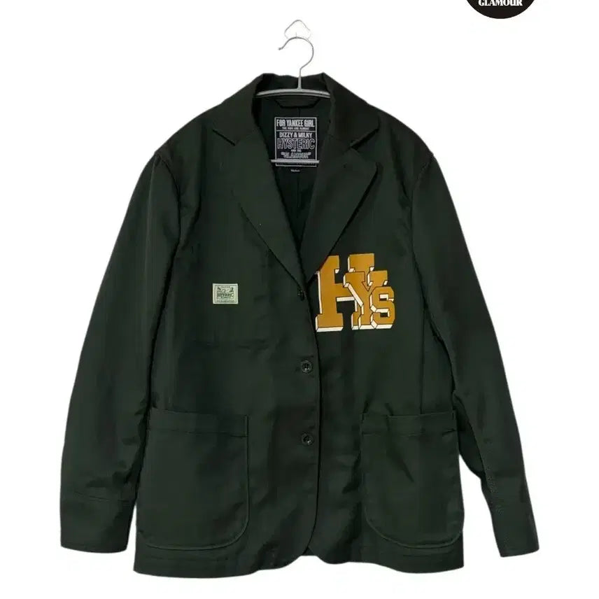 [BUNJANG] Hysteric Glamour Deep Green Jacket (M) / 히스테릭 글래머 딥그린 자켓 (M)