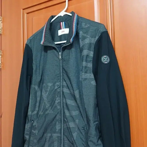 [BUNJANG] JDX Men's Zip-Up Jacket Grey/Black / [JDX] 남성 집업 자켓 그레이/블랙
