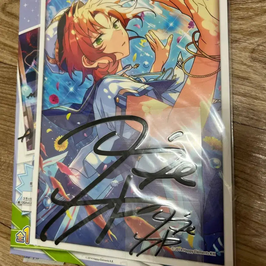 [BUNJANG] Ensemble Stars Big Sign Sticker Leo / 앙상블 빅 사인 스티커 레오