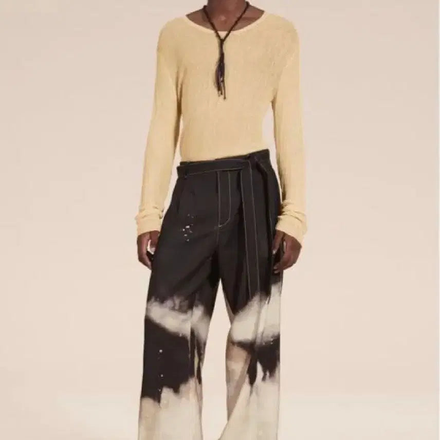 [BUNJANG] Zara Studio Limited Galaxy Print Pants / 38) 새상품 자라 스튜디오 리미티드 갤럭시프린트 팬츠
