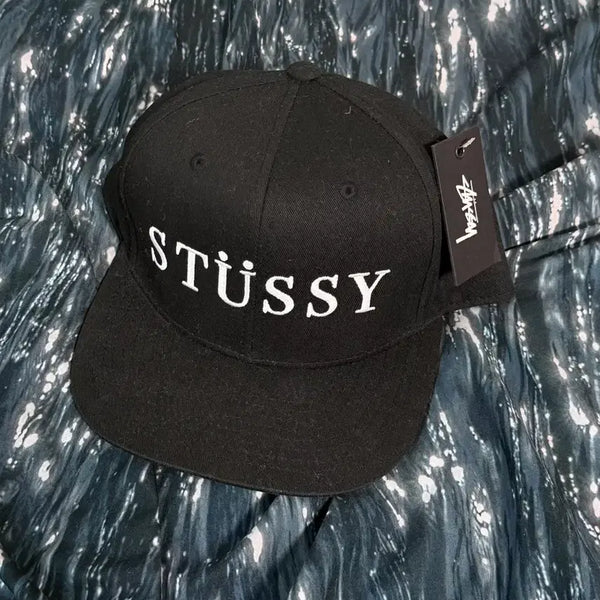 [BUNJANG] Stussy Logo Fitted Cap / Stussy 스투시 로고 피티드 캡