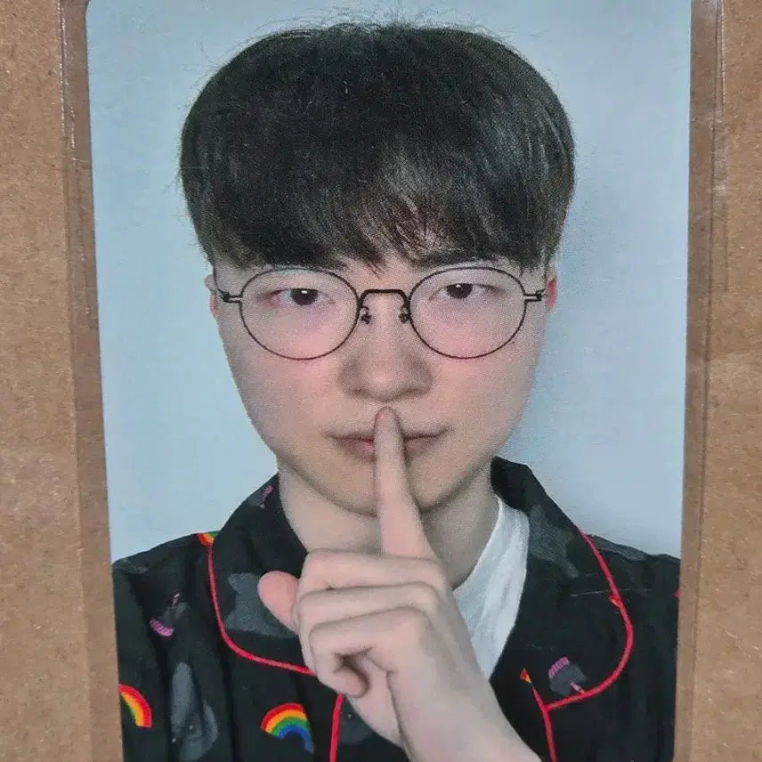 [BUNJANG] T1 Faker Birthday Keyring Photocard / T1 Faker 티원 페이커 생일 키링 포토카드