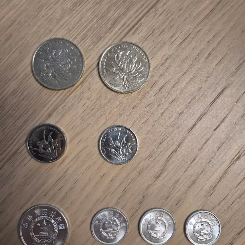 [BUNJANG] Collection of Chinese Coins (8 types) / 중국 주화, 지폐 모음