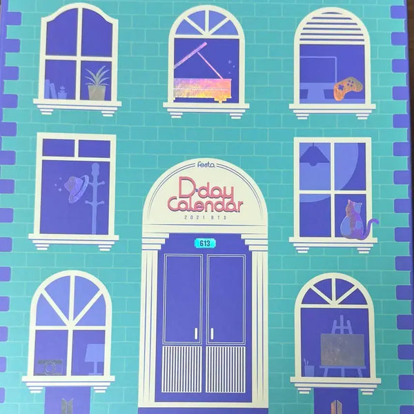 [BUNJANG] BTS FESTA D-day Calendar 2021 / 방탄소년단 FESTA D-day 캘린더 2021