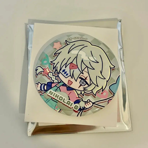 [BUNJANG] Bungo Stray Dogs Nikolai Gogol Badge / 문스독 니콜라이 고골 뱃지 새상품 굿즈 양도 판매