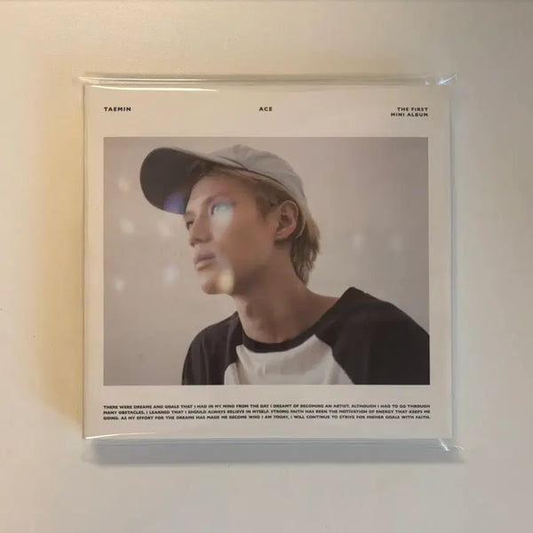 [BUNJANG] Taemin ACE Album White Version / 태민 ACE 에이스 앨범
