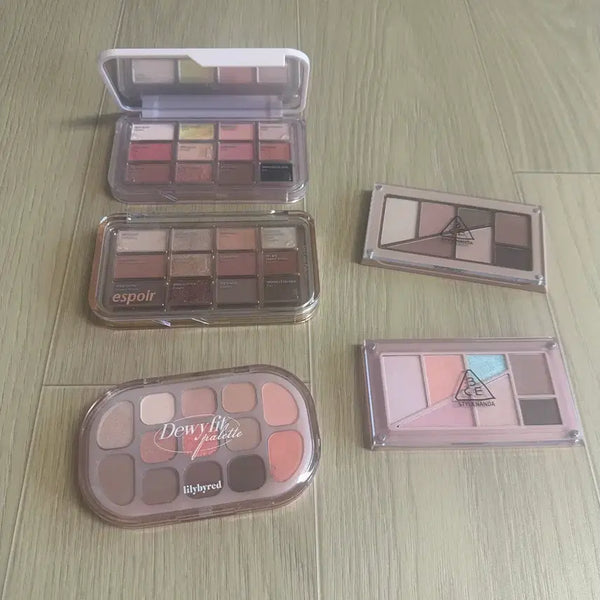 [BUNJANG] Espoir, Lilybyred, 3CE Eyeshadow Palettes + Manggeureojin Gom Mangomii / 에스쁘아, 릴리바이레드, 3CE 섀도우 팔레트 + 망그러진 곰 망고미