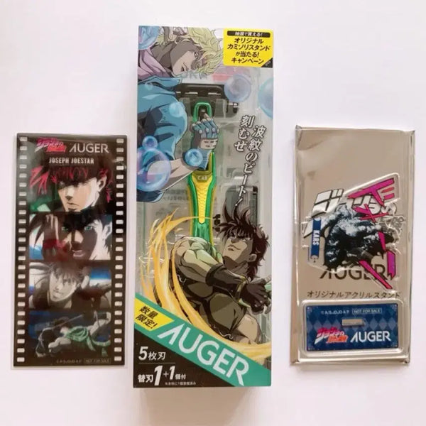 [BUNJANG] JoJo's Bizarre Adventure Joseph Caesar Auger Razorfist Kars Acrylic Stand Special Edition / 죠죠의 기묘한 모험 죠셉 시저 auger 면도기 카즈 아크릴 스탠드 특전
