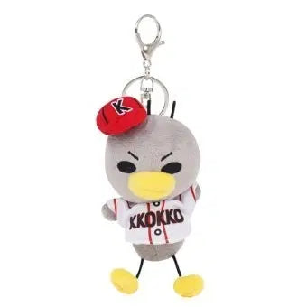 [BUNJANG] Annyeong Jadduya Kkoko Baseball Uniform Keyring / 안녕 자두야 꼬꼬 KKOKKO 야구 유니폼 키링