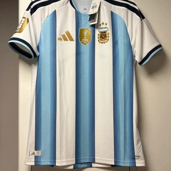 [BUNJANG] Adidas Argentina 2026 World Cup Authentic Home Jersey (Men's M, Unmarked) / 정품) 2026 월드컵 아르헨티나 M 어센틱 노마킹 순정 유니폼 북미 택채새상품