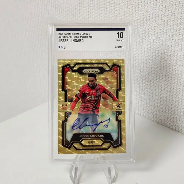 [BUNJANG] 2024 Panini Prism K League FC Seoul Jesse Lingard Goal Pack Auto BRG10 / 2024 파니니 프리즘 K리그 FC서울 린가드 골파 오토 brg10