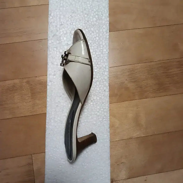 [BUNJANG] Bally Ivory Mule Heels / 여성 구두
