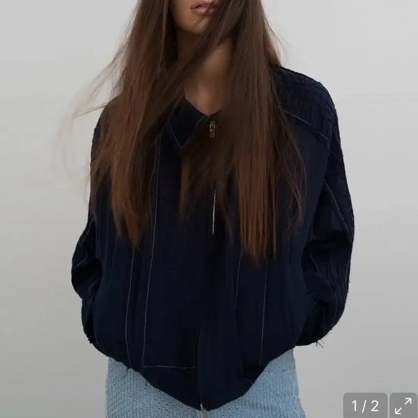 [BUNJANG] Matinkim Zip-up Windbreaker Jacket / 마뗑킴 집업 바람막이 마뗑킴 자켓