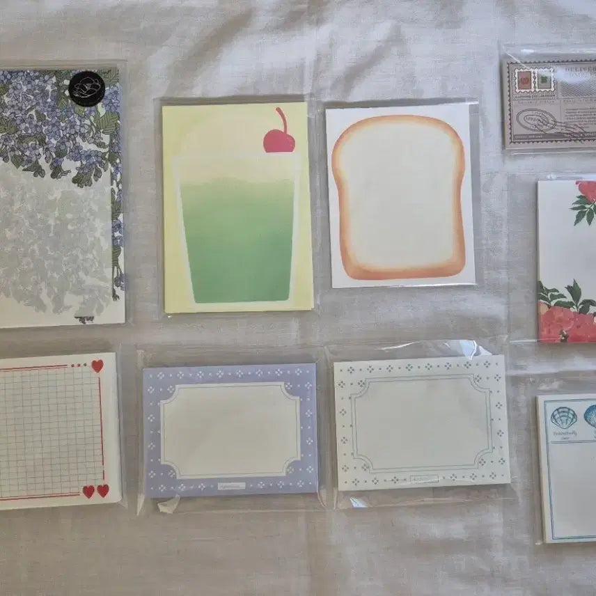 [BUNJANG] Various Memo Pads Bundle Set / 다꾸 떡메모지 떡메 일괄 처분 판매