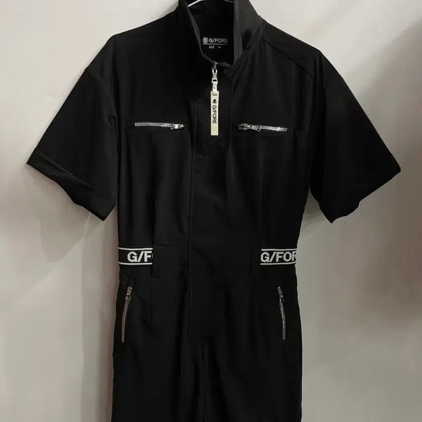 [BUNJANG] G/FORE Women's Short Sleeve Jumpsuit Golf Wear / M] 지포어 여성 반팔 점프수트 골프웨어24.9