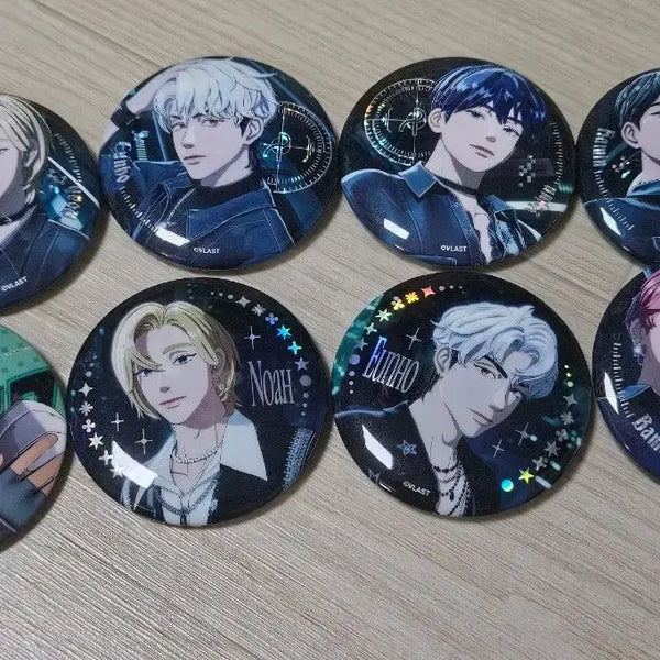 [BUNJANG] PLAVE Canned Badges Bundle Set / 플레이브 캔뱃지 8개 일괄 판매