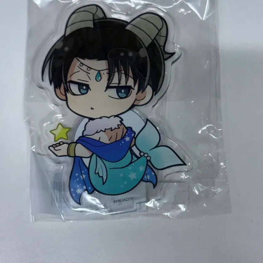 [BUNJANG] Attack on Titan Levi Mermaid Acrylic Stand / 진격의거인 진격거 프린세스 카페 리바이 인어 인어리 아크릴