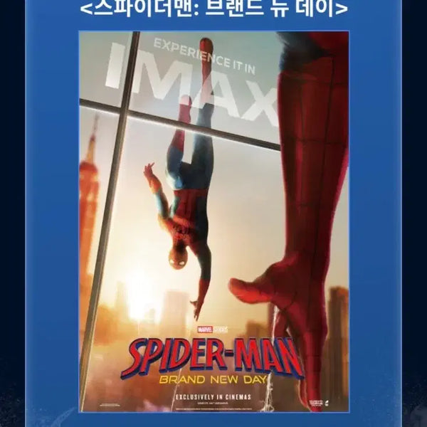 [BUNJANG] Spider-Man: No Way Home IMAX Poster / 스파이더맨 브랜드 뉴 데이 IMAX 포스터