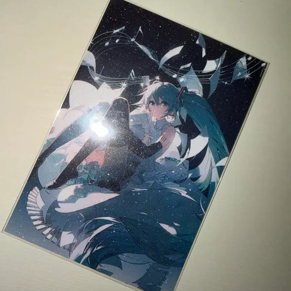 [BUNJANG] Hatsune Miku Rella Postcard / 하츠네 미쿠 Rella 엽서