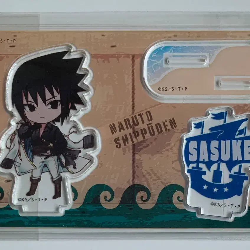 [BUNJANG] Naruto Shippuden Sasuke Marine Look Petite SD Acrylic Stand / 나루토 질풍전 사스케 마린룩 쁘띠 sd아크릴 스탠드 굿즈