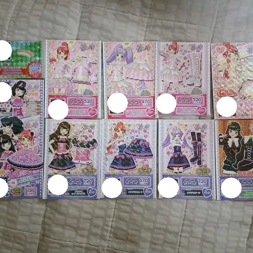 [BUNJANG] PriPara Ticket Set (10 Types) Bundle / 프리파라 티켓 10종 일괄 판매합니다!